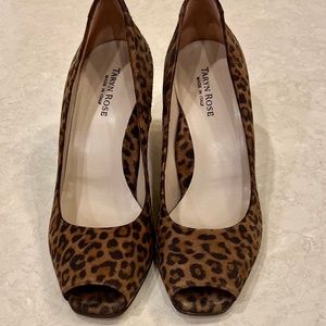 Taryn Rose Peep Toe Pumps